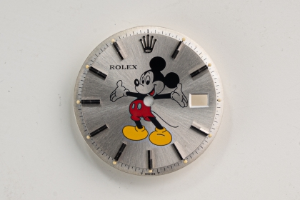 Vintage Rolex Ref 1601 Dial With The Logo " Mickey"