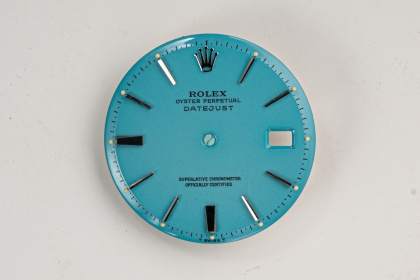 Vintage Rolex Ref 1601 Blue Dial