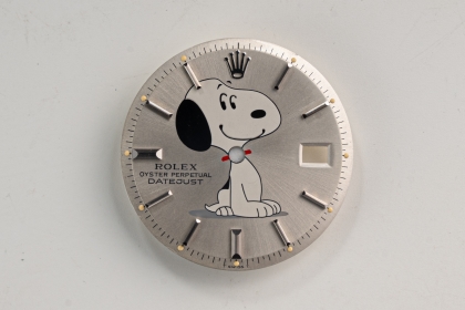 Vintage Rolex Ref 1601 Dial With The Logo " Snoopy"
