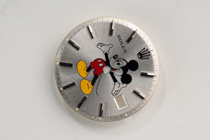Vintage Rolex Ref 1601 Dial With The Logo " Mickey"