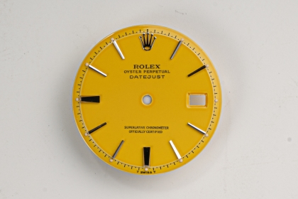 Vintage Rolex Ref 1601 Yellow Dial